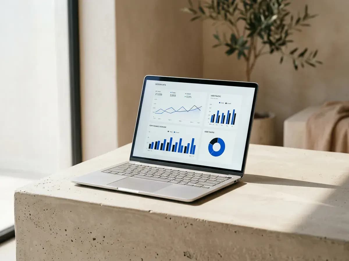 SaaS Analytics Platform interface concept