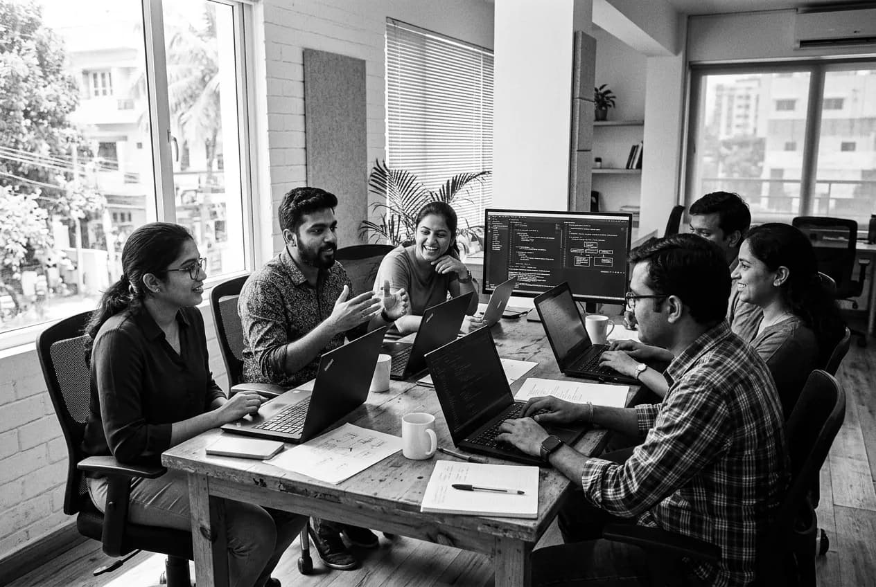The CanzoTech team at work
